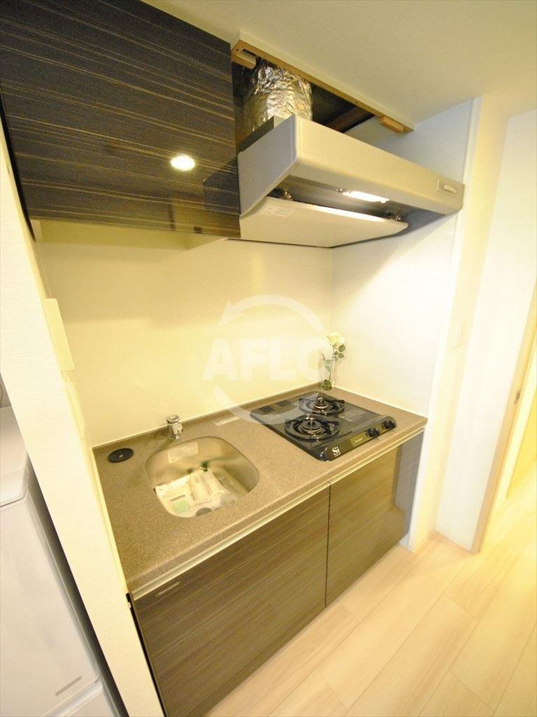 キッチン　コンフォリア心斎橋ＥＡＳＴ　２口ガスコンロ