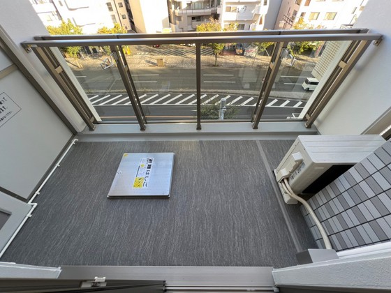 バルコニー　※別部屋の写真です