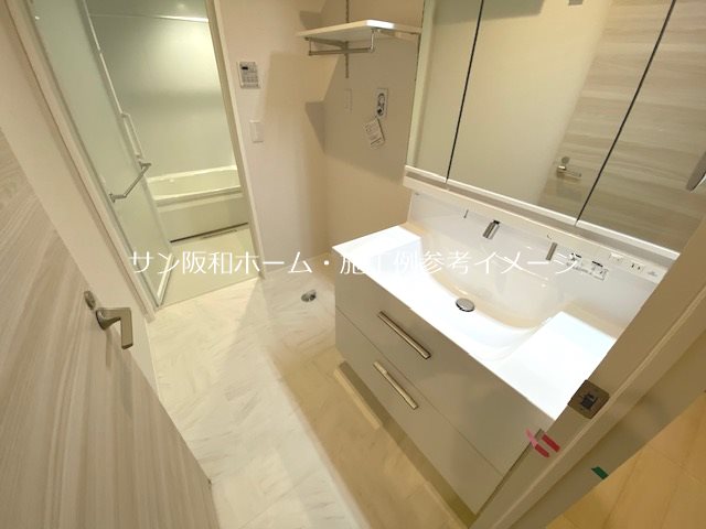 洗面設備　同メーカー施工例参考イメージ画像