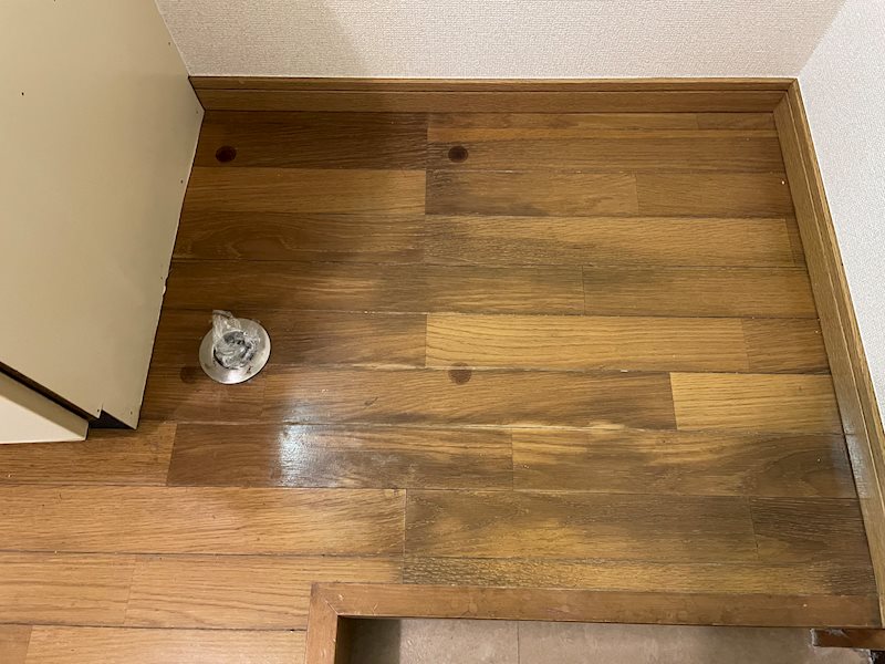 その他設備　参考写真。室内洗濯機置場。