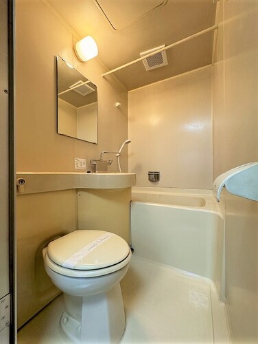 バス・シャワールーム　３点ユニットバス　※前回募集時2024年1月撮影