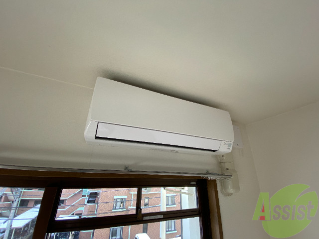 その他設備　エアコンは設置済みです。寒暖対策はバッチリです。