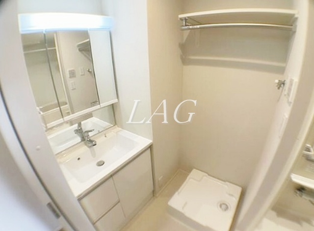 洗面設備　洗面台です。