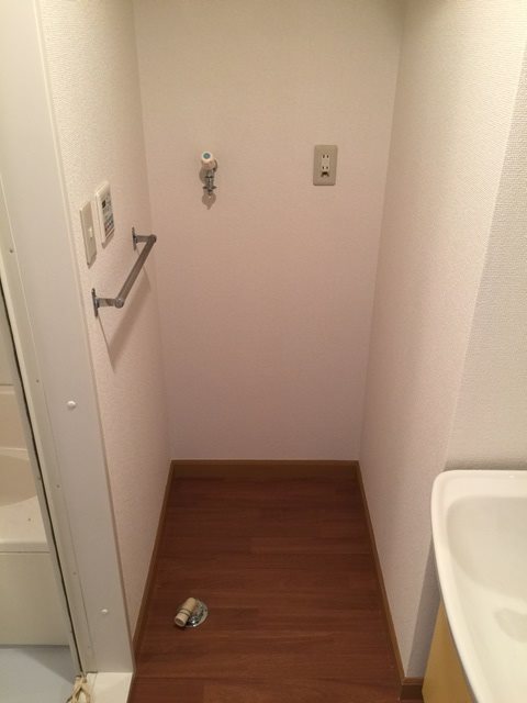 洗面設備　室内洗濯機置場