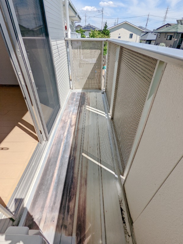 バルコニー　図面と現状に相違がある場合には現状を優先