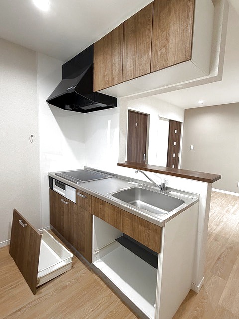 キッチン　別部屋の参考写真です建築中のお部屋です