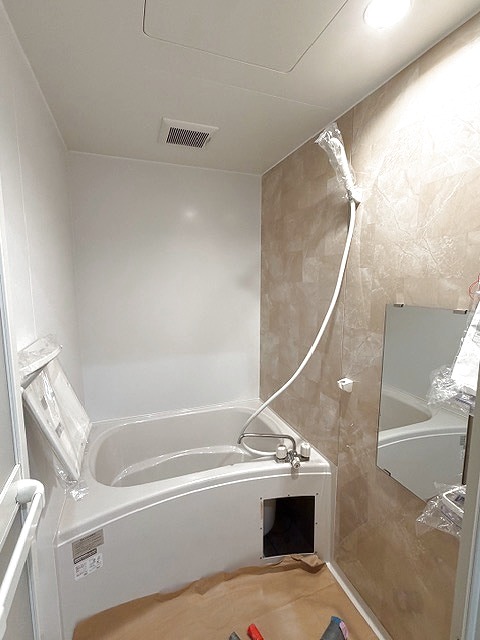 バス・シャワールーム　別部屋の参考写真です建築中のお部屋です