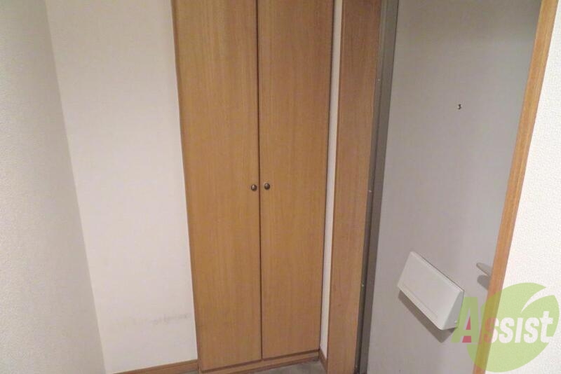 玄関　玄関は収納もあって片づけやすそう。