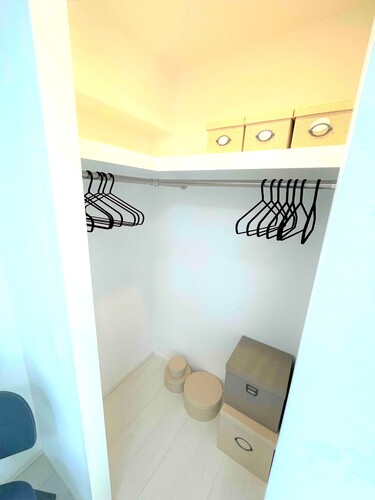 収納　WIC（洋室）※同タイプモデルルーム2022.10撮影