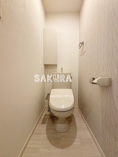 トイレ　落ち着いた色調のトイレです♪