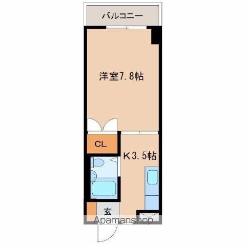 VIVRE鶴島の間取り写真