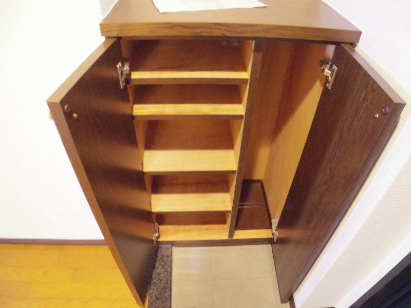 収納　たっぷりシューズボックス