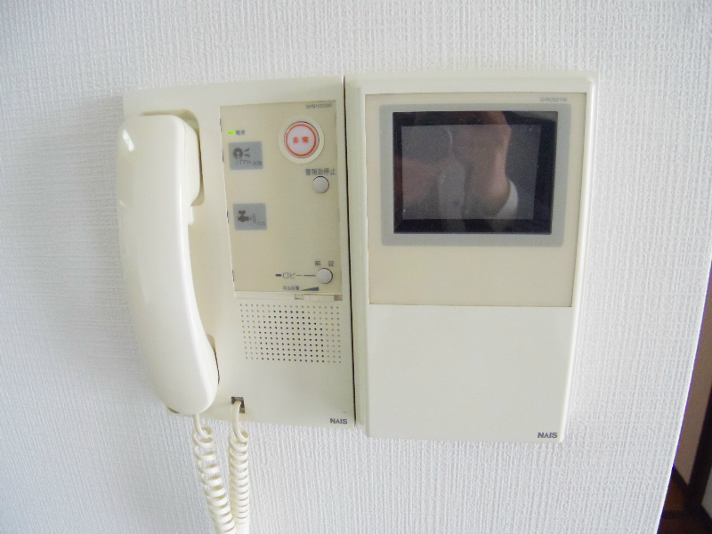 セキュリティ　モニター付きインターフォン