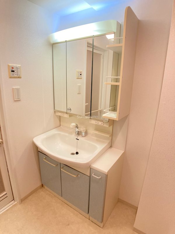 洗面設備　忙しい朝には欠かせない洗面所です