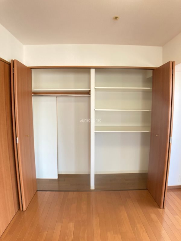 収納　十分な収納スペースがあります