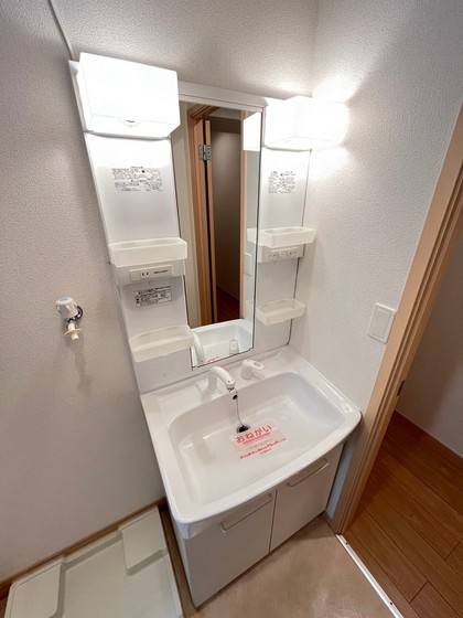 洗面設備　※別号室の写真です