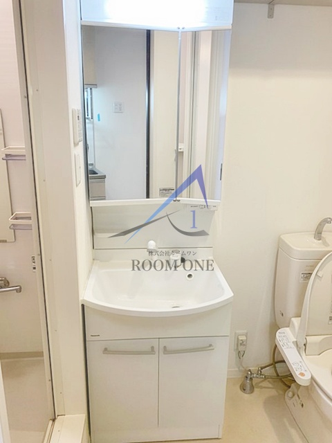 洗面設備　洗面台です。