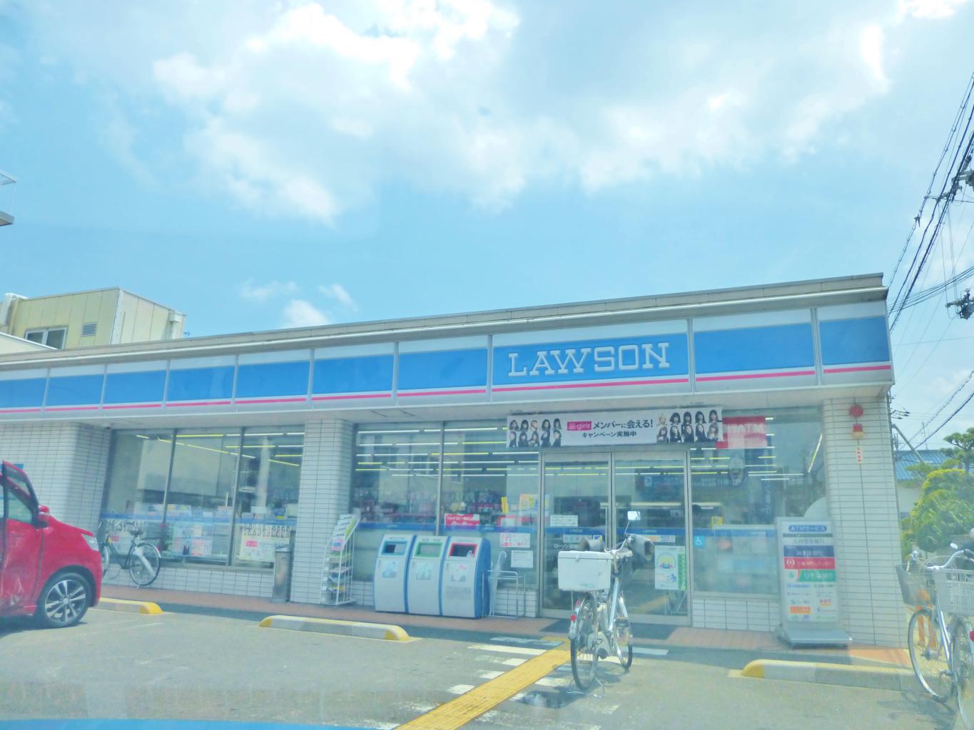 コンビニ　ローソン 恵我之荘駅前（コンビニ）まで745m