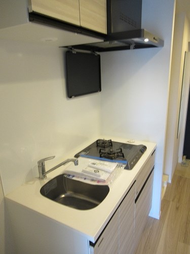 キッチン　自炊をされる方に嬉しい2口コンロ♪