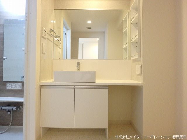 洗面設備　写真は同型タイプ