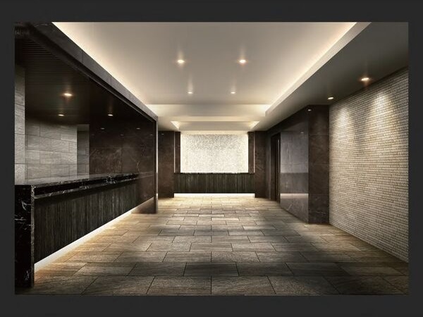 ロビー　落ち着いたロビーです