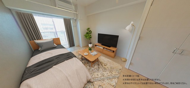 居室・リビング　家具配置イメージ図