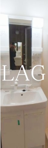 洗面設備　洗面台です。