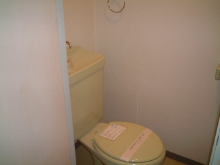 トイレ　同物件別号室のものです。