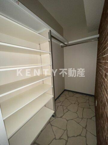 収納　大きなスペースがあり、収納には困りません