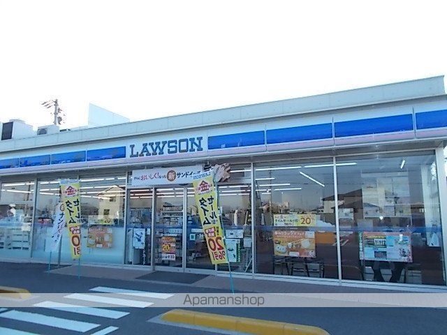 コンビニ　ローソン岐阜東鶉店（コンビニ）まで600m