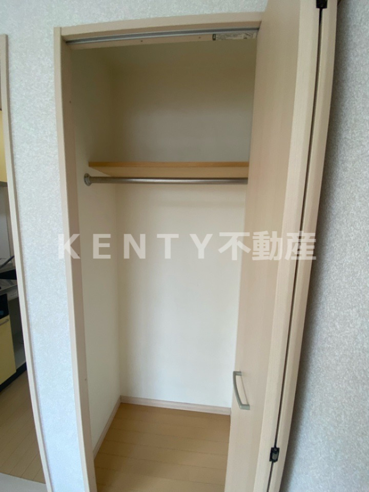 収納　十分な収納スペースがあります