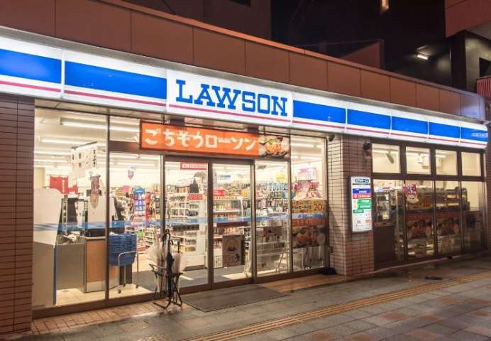 コンビニ　ローソン 墨田江東橋四丁目店（コンビニ）まで668m