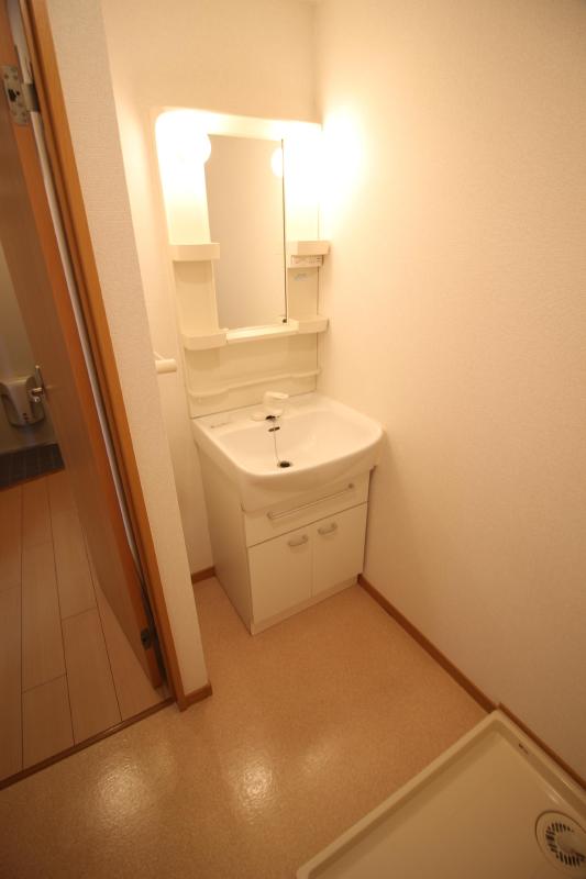 洗面設備　1　シャンプードレッサー付き洗面室