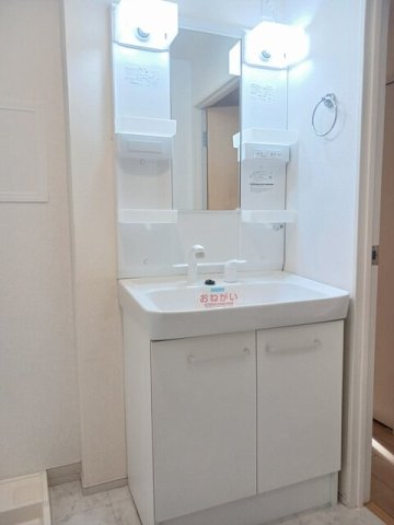 洗面設備　洗面所です