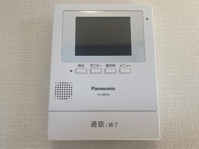 セキュリティ　カメラ付インターホン（イメージ）