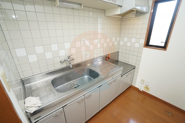 キッチン　ガスコンロ設置可能