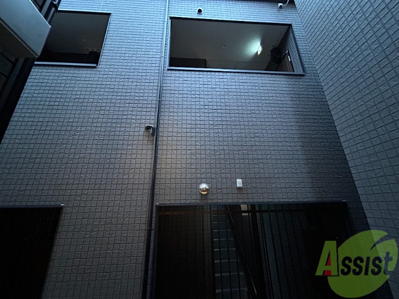 眺望　お部屋からの眺めを撮影しました。晴天時は陽が射しこみます。