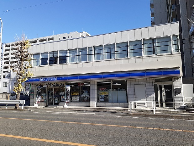 コンビニ　ローソン　与野下落合店（コンビニ）まで500m