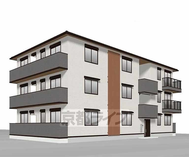 建物外観　予想図、完成予想図