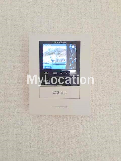 セキュリティ　☆モニター付きインターホンです☆