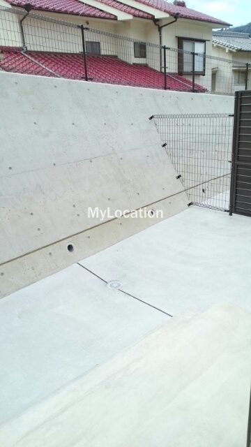 バルコニー　☆日当りのいい庭です☆