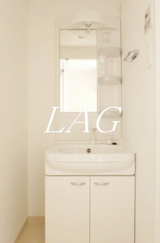 洗面設備　洗面台です。