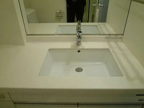 洗面設備　※別部屋の参考写真です。