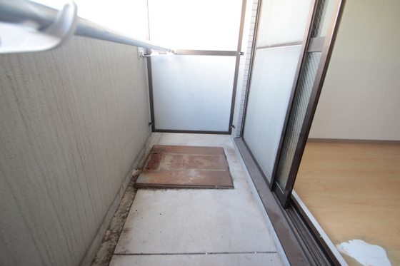 バルコニー　※別部屋の写真です