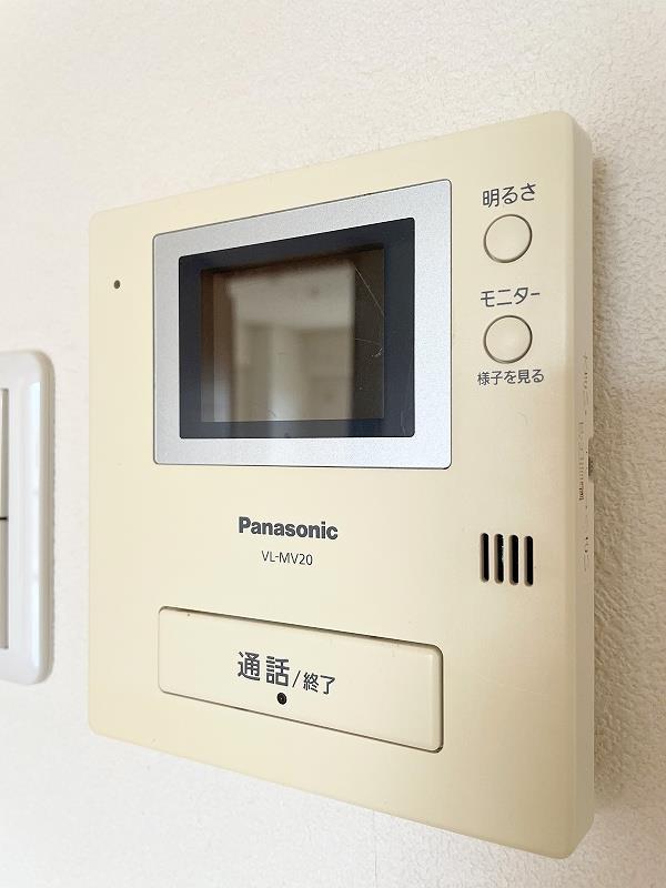 セキュリティ　室内インターホン（モニター付き）