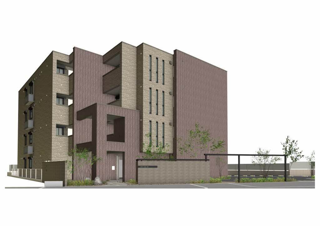 建物外観　外観パース