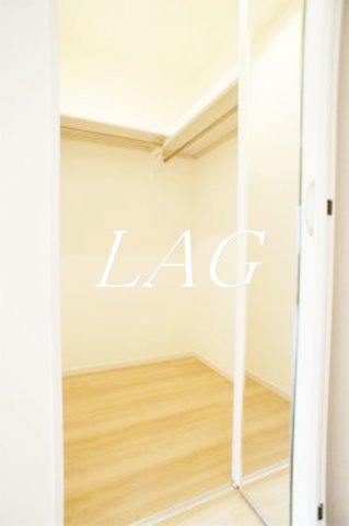 収納　ウォークインクローゼットです。