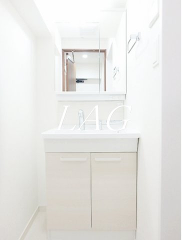 洗面設備　洗面台です。