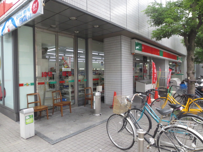 コンビニ　サンクス（コンビニ）まで46m