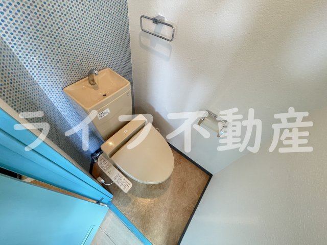 トイレ　トイレもきれいです